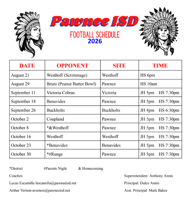 Football Schedule