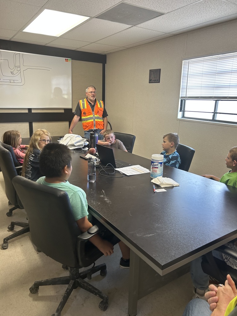 Conference at Pawnee Waste in which the third and fourth grade students learned how they protect the water.