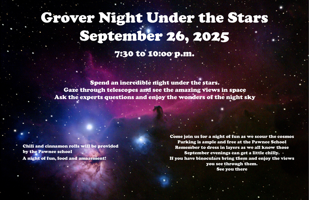 Grover Star Gazing