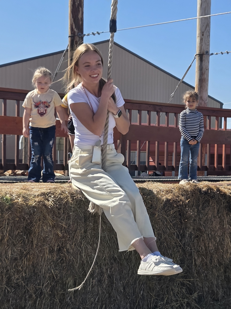 Miss Perry enjoying the day with everyone.