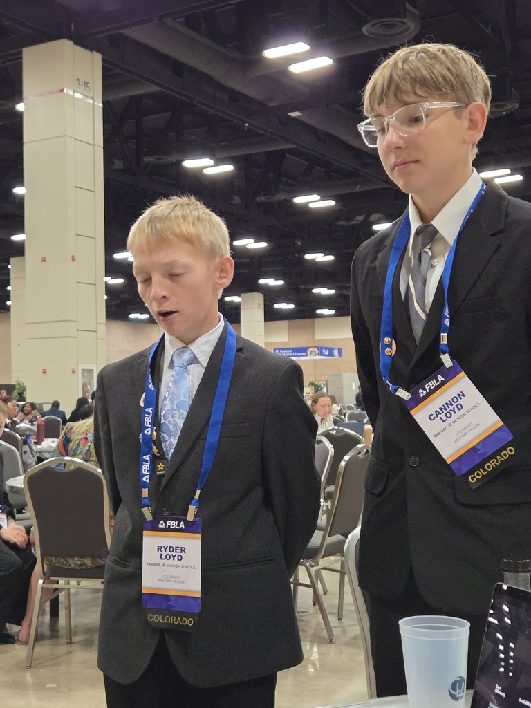 Ryder and Cannon practicing their presentation