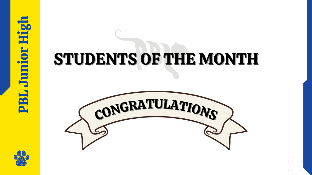 Students of the Month