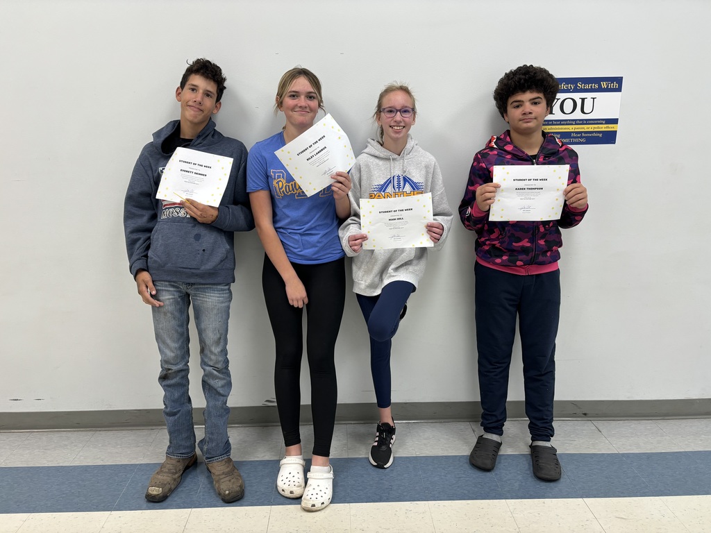 8th Grade Student of the Week
