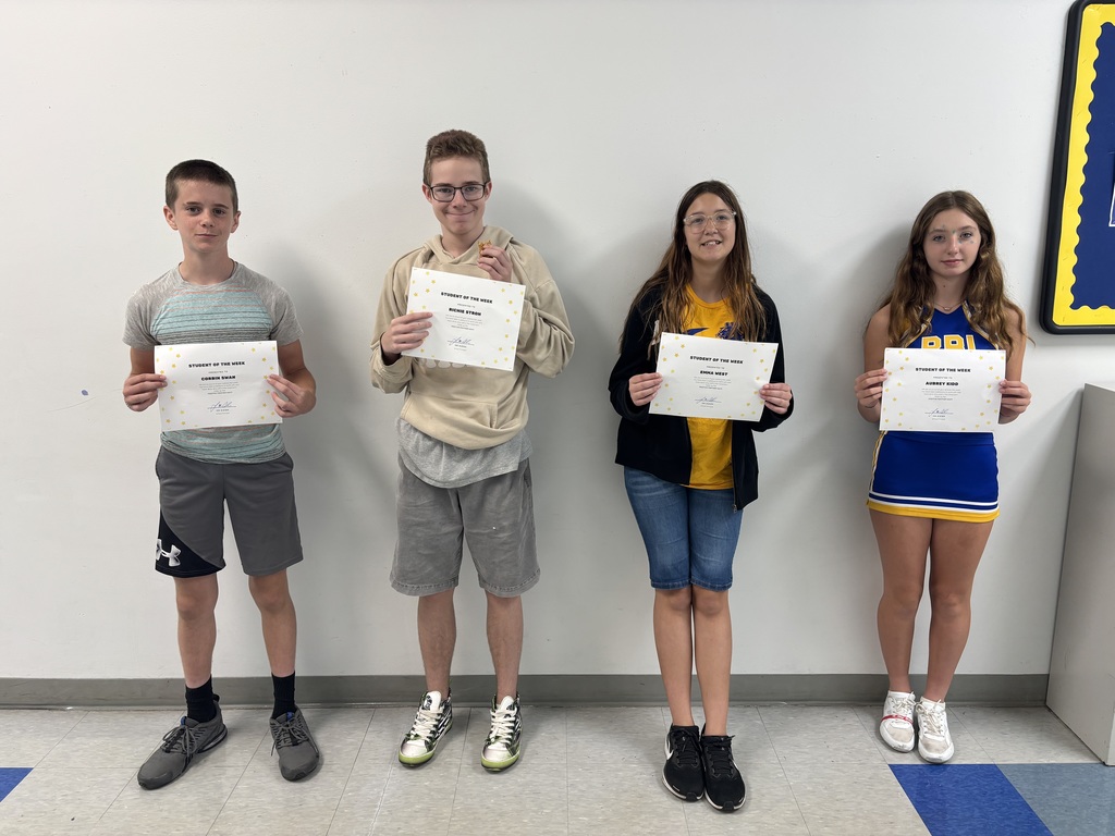 8th Grade Student of the Week 9