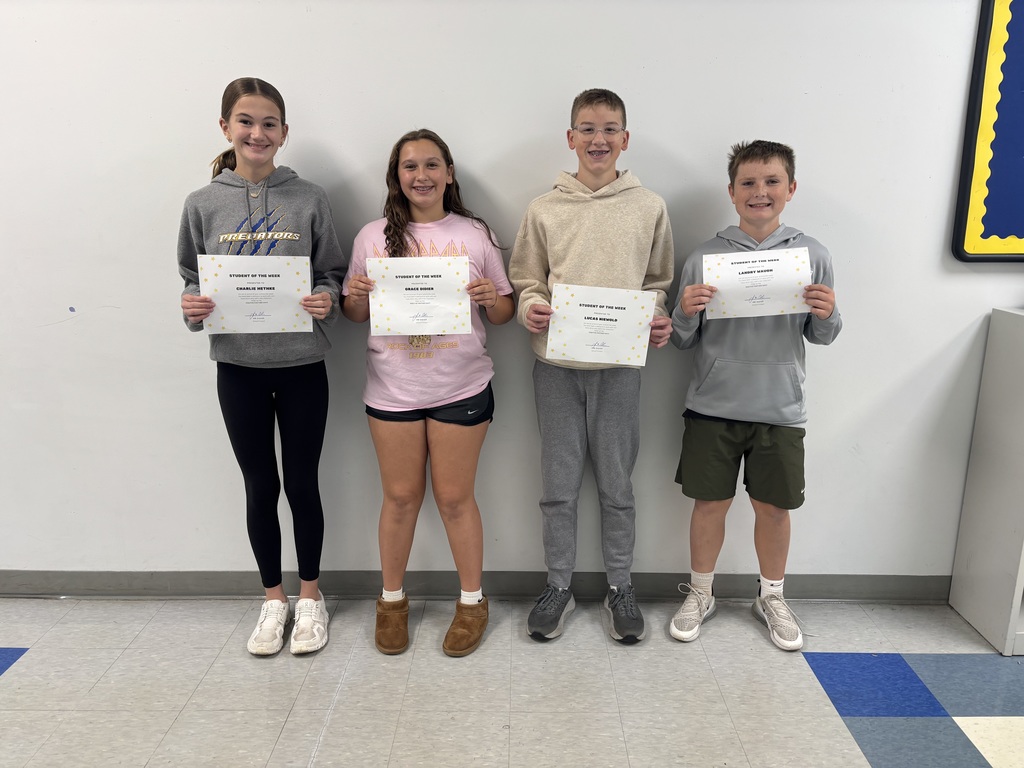 7th Grade Student of the Week 10