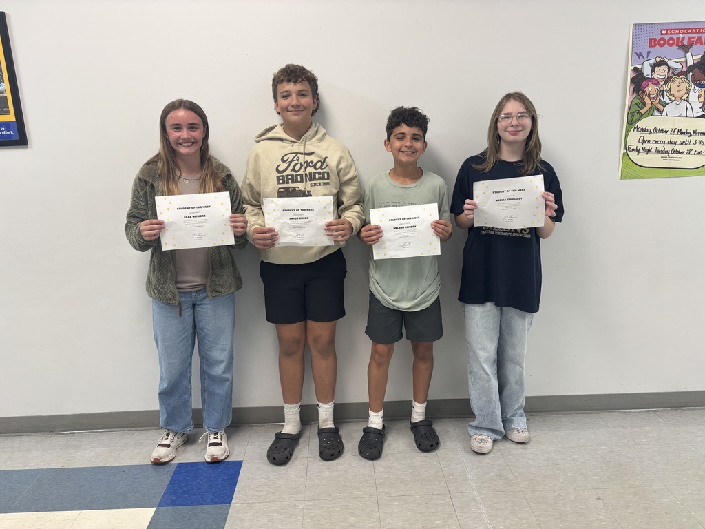 7th Grade Student of the Week