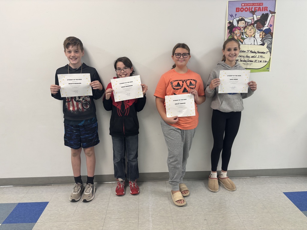 6th Grade Student of the Month