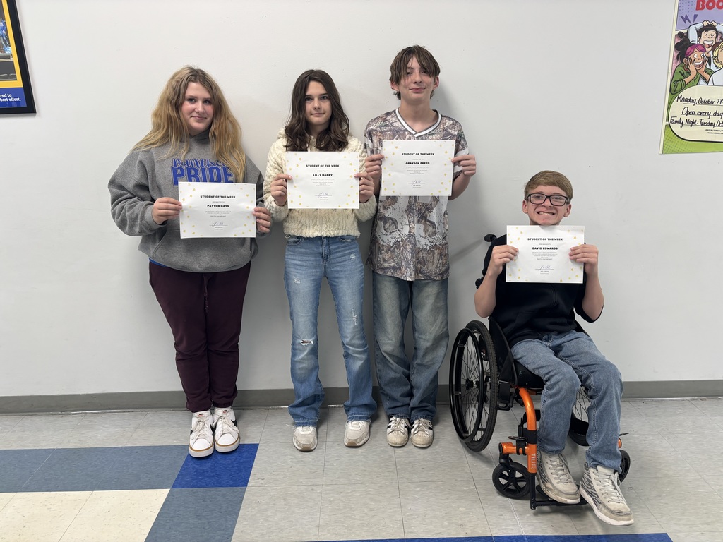 8th Grade Students of the Week