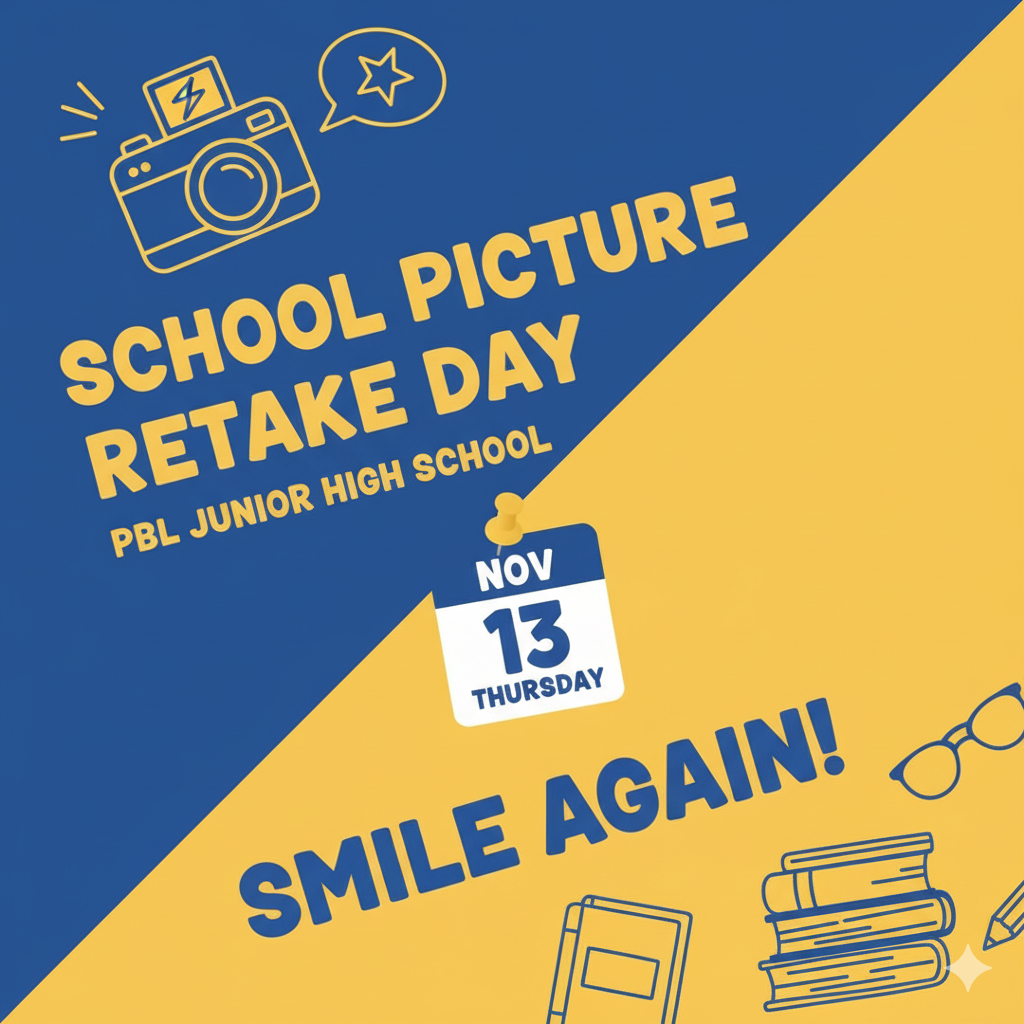 PBL JH School Picture Retake Day