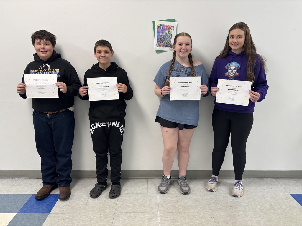 8th Grade Student of the Week 11