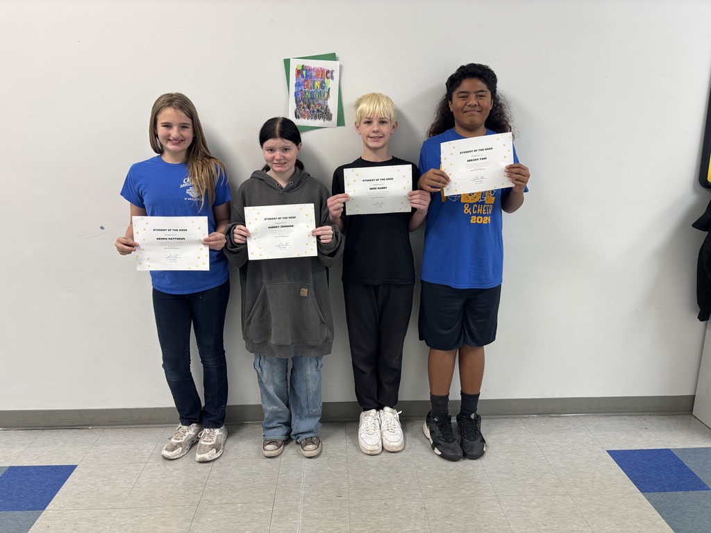 6th Grade Student of the Week 11