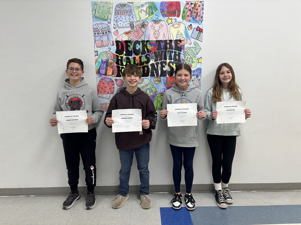 7th Grade Student of the Week 12