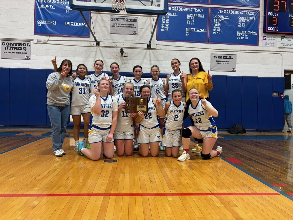 8th Grade Girls Basketball - Regional Champions