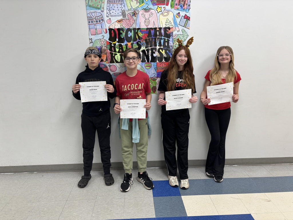 7th Grade Student of the Week