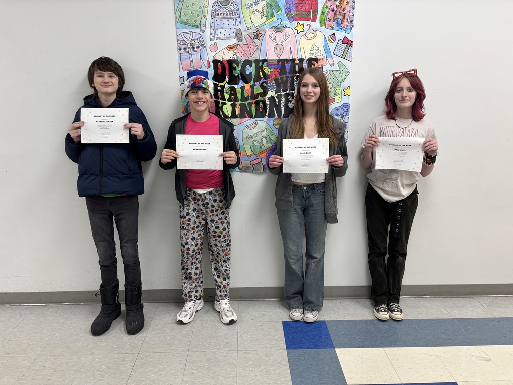 8th Grade Student of the Week