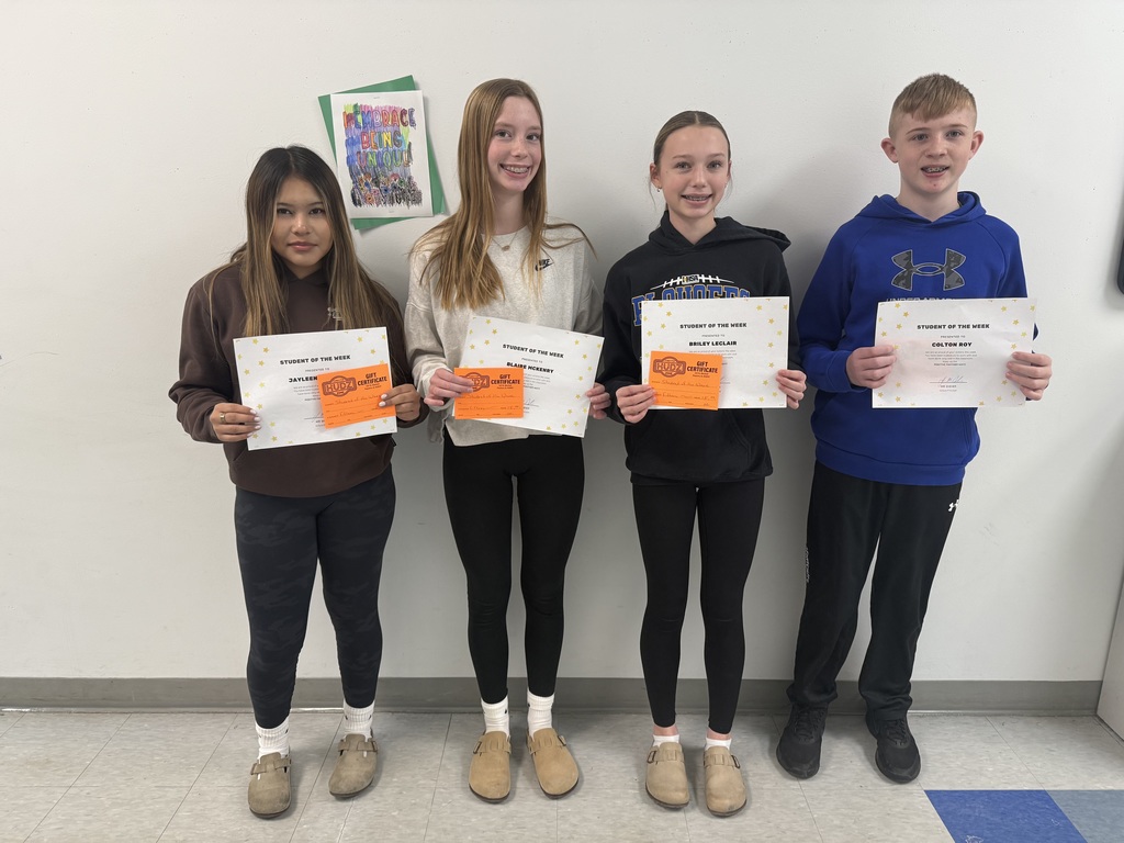 8th Grade Students of the Week