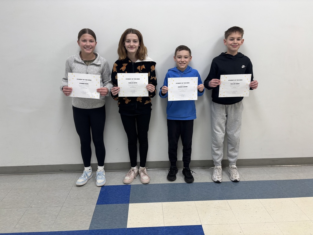 6th Grade Students of the Week