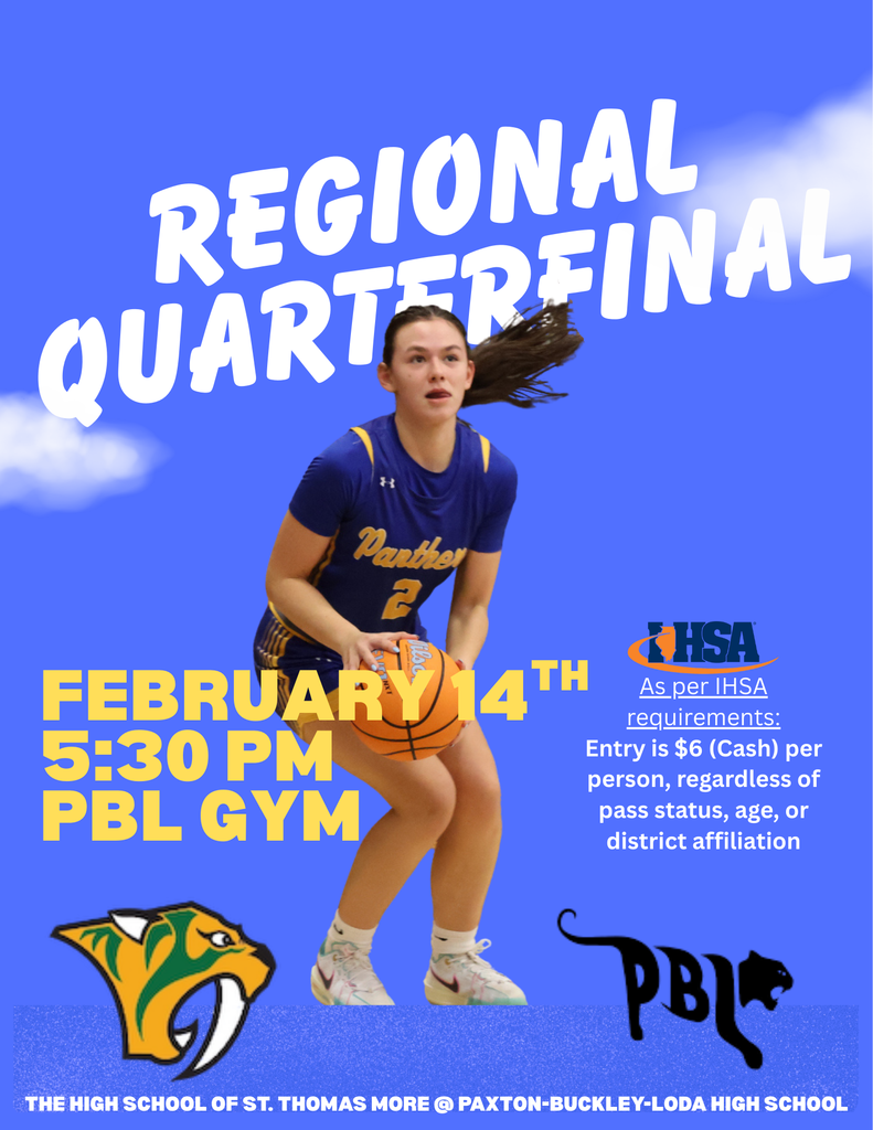 Regional Quarterfinal Feb 14 at PBL