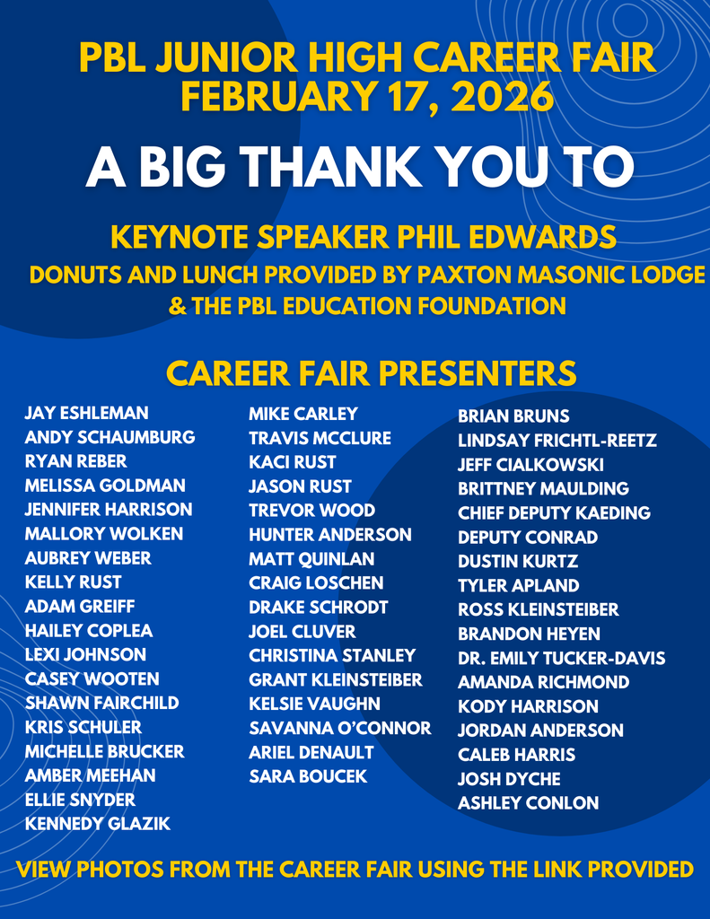 Career Fair Thank You