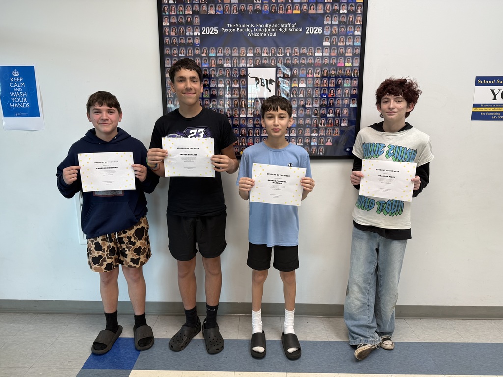 Students of the Week