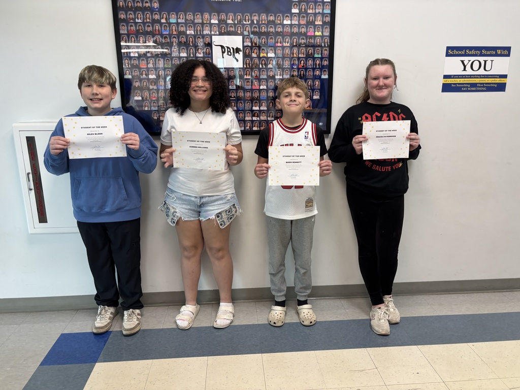 6th Grade Students of the Week
