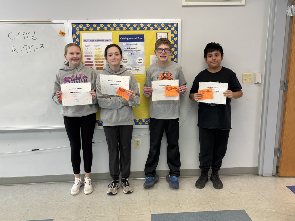 7th Grade Students of the Week