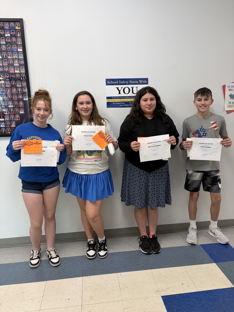 7th Grade Students of the Week