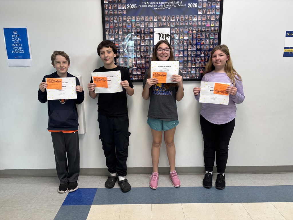 6th Grade Students of the Week