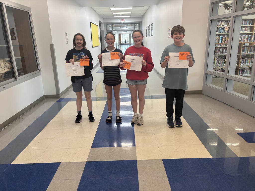 6th Grade Students of the Week