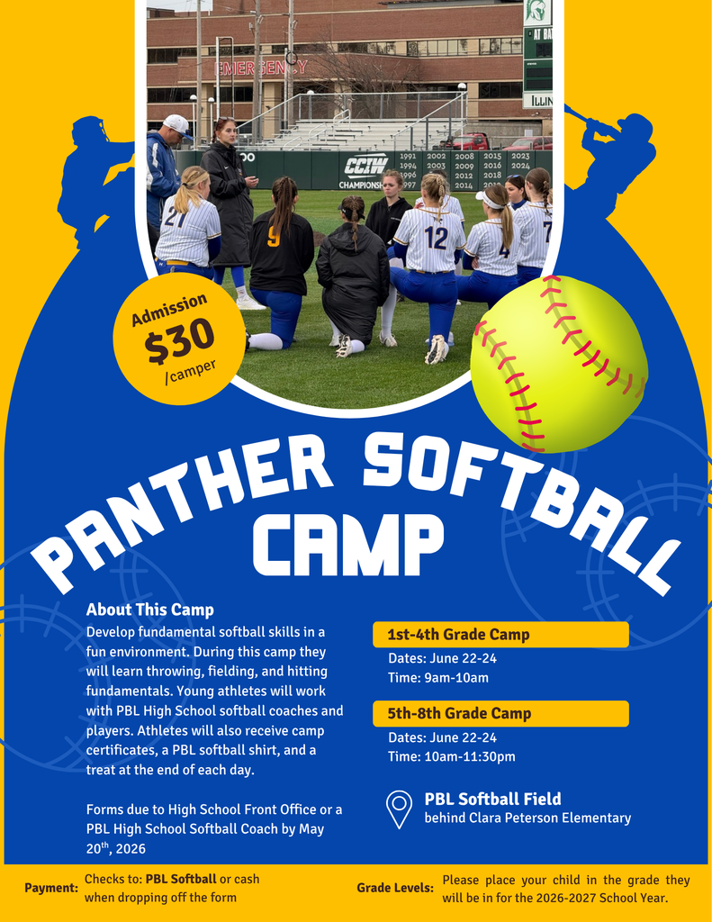 PBL Softball Camp