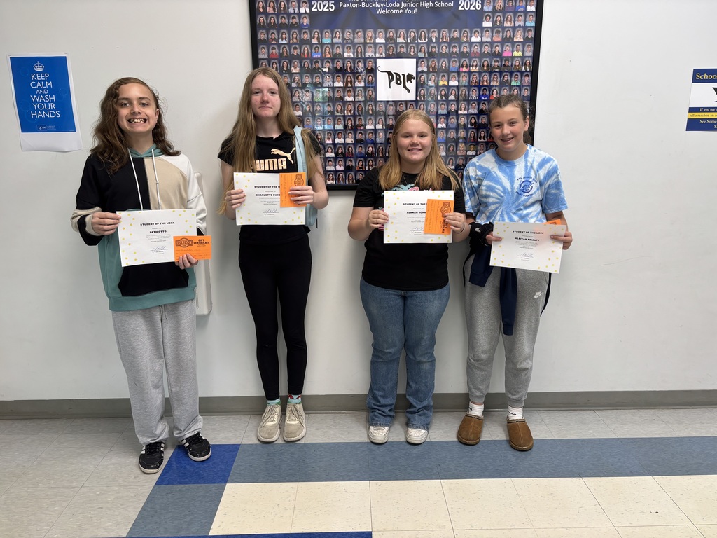7th Grade Students of the Week