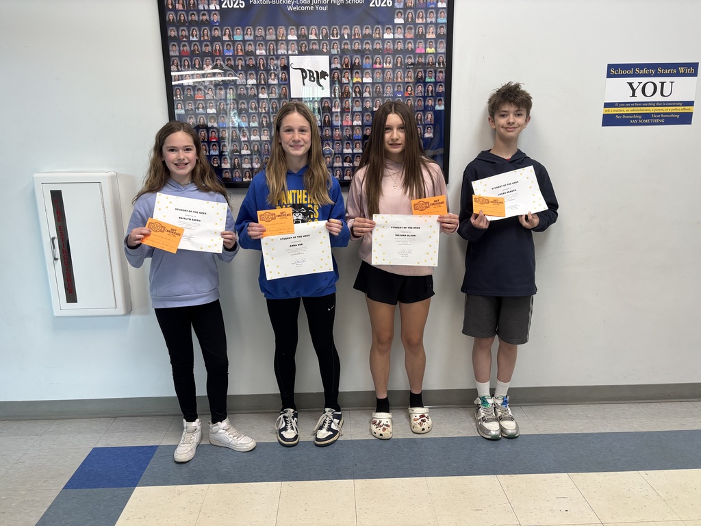 6th Grade Students of the Week