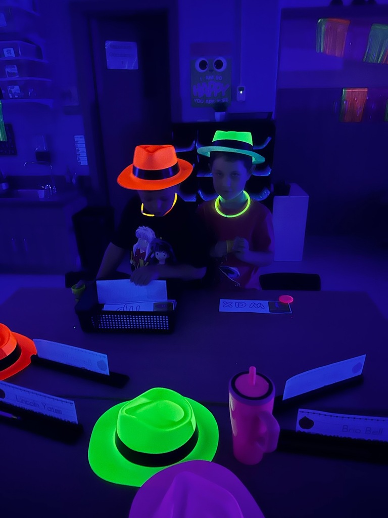 Glow Party in Mrs. Gooden's Class!