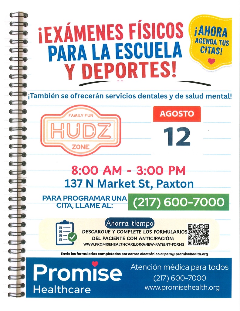 Back-to-School & Sports Physicals (Spanish)