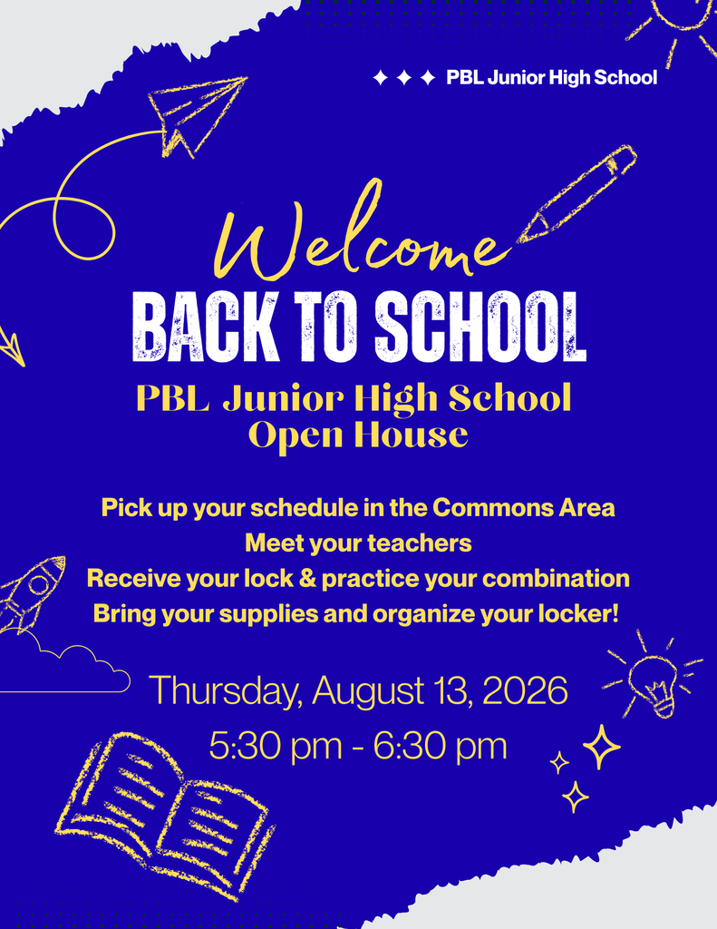 Open House & Back to School Night 2026-2027 