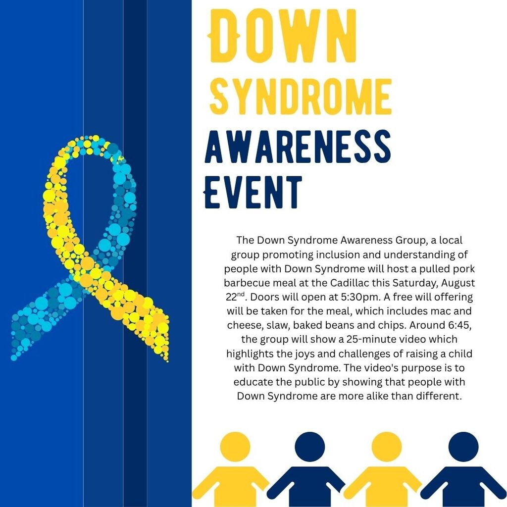 Down Syndroome Awareness Event - August 22nd