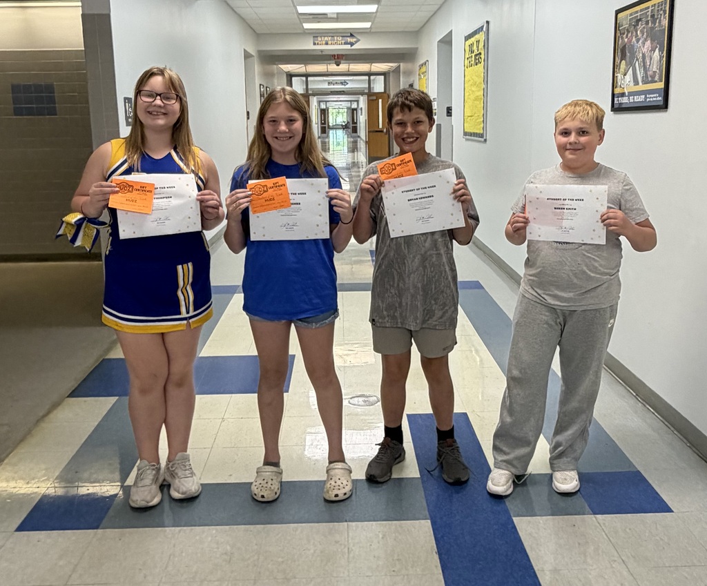 6th Grade Students of the Week