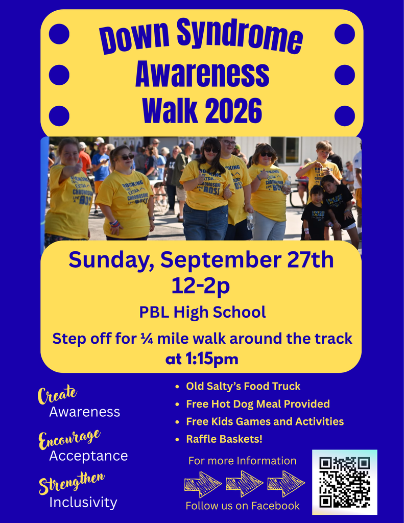 Down Syndrome Awareness Walk - Sunday, September 27th from 12:00-2:00pm