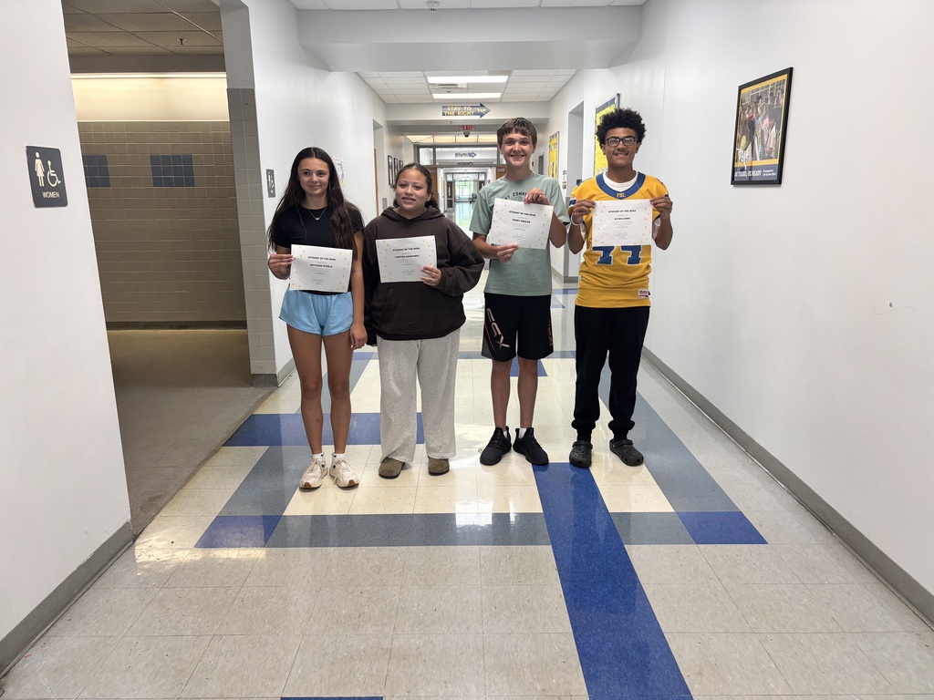 8th Grade Students of the Week