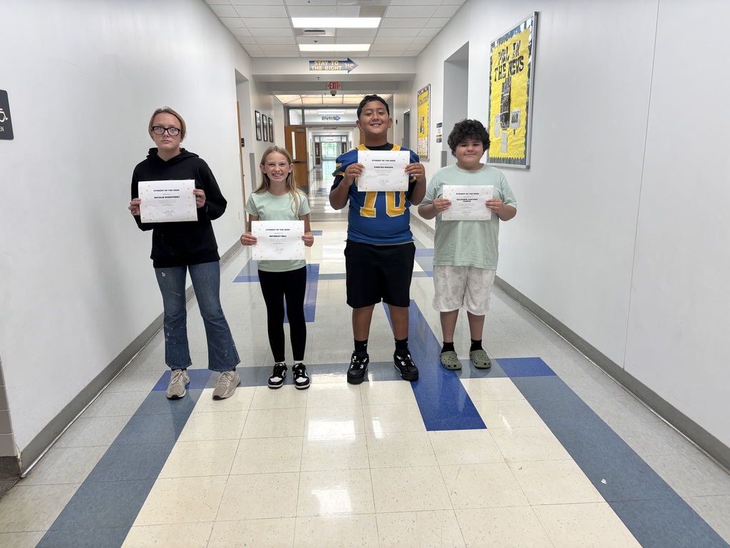 6th Grade Students of the Week