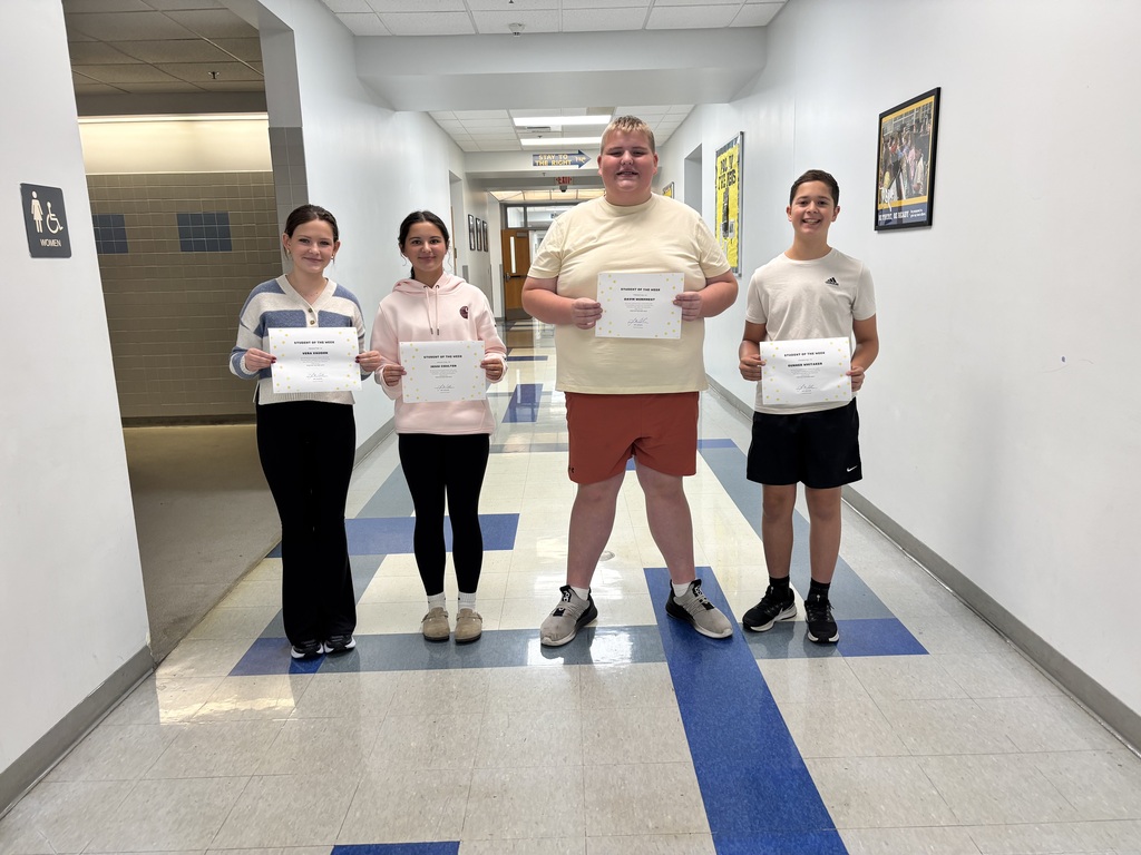 8th Grade Students of the Week