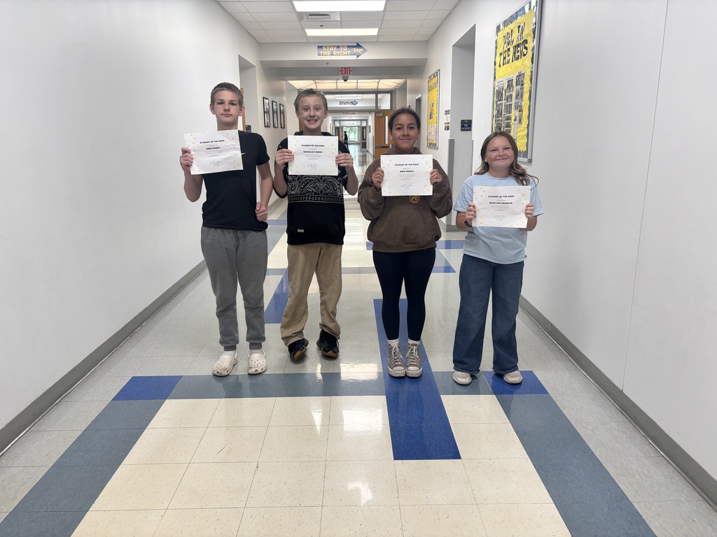 7th Grade Students of the Week