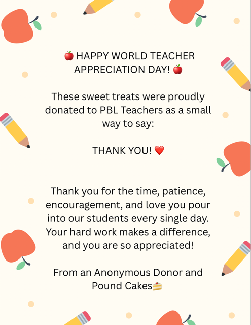 Happy World Teachers' Appreciation Day
