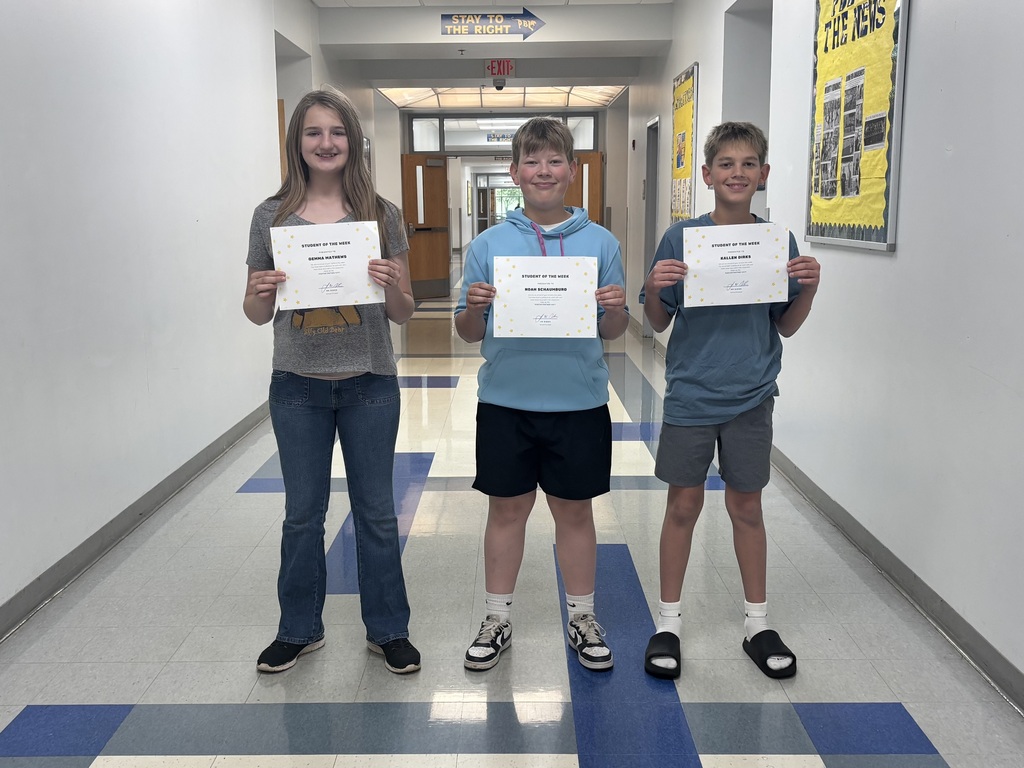 7th Grade Students of the Week