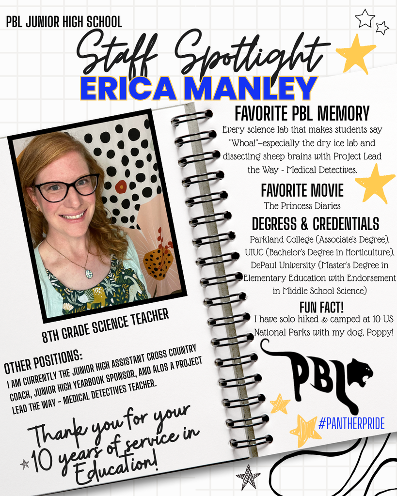 Erica Manley - Staff Spotlight