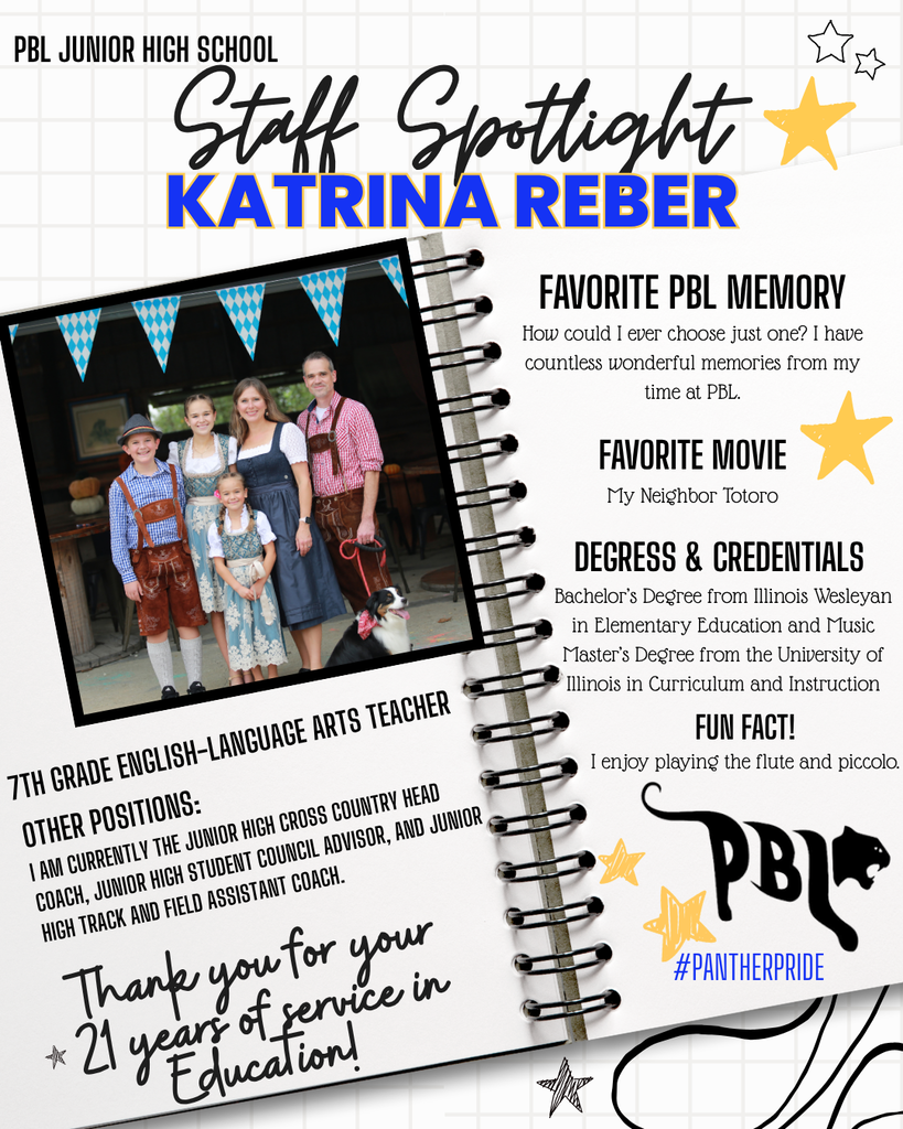 Katrina Reber - Staff Spotlight