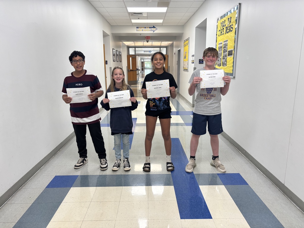 6th Grade Students of the Week