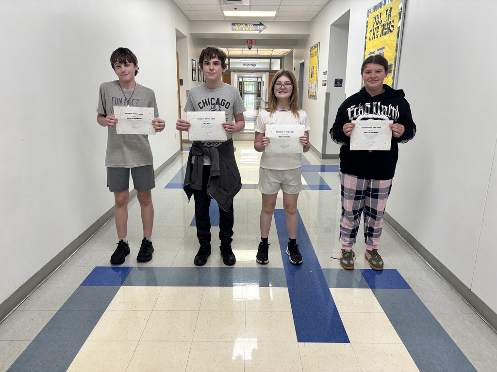 7th Grade Students of the Week