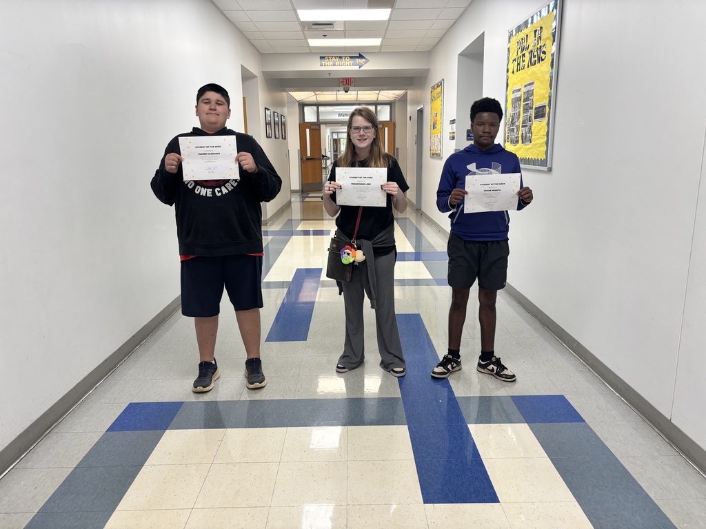 8th Grade Students of the Week