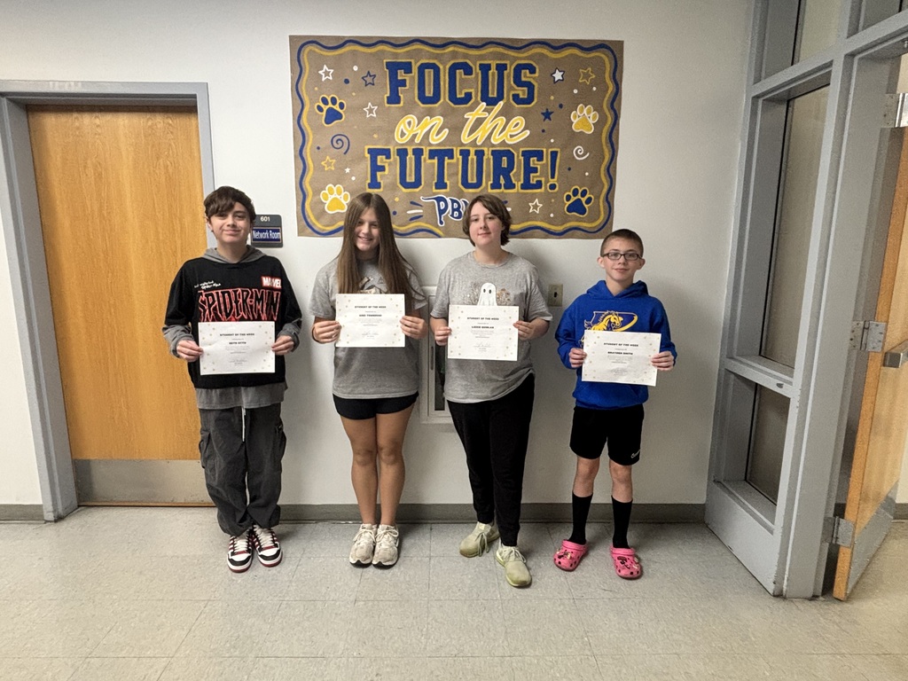 8th Grade Students of the Week